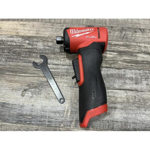 AS-IS Milwaukee FUEL 12V Lithium-Ion Brushless Cordless 1/4 in. Right Angle Die Grinder (Tool-Only)