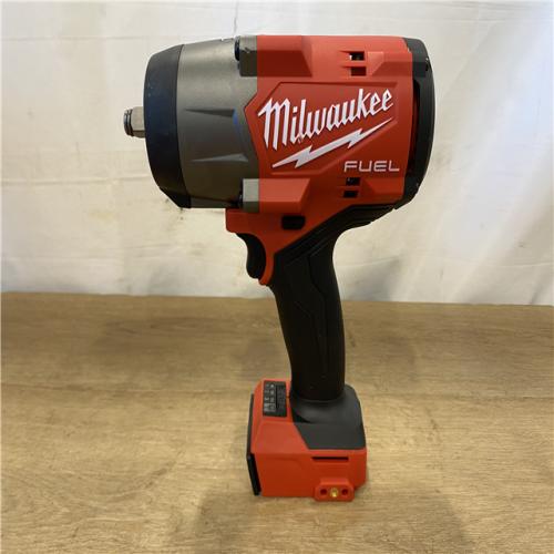 AS-IS Milwaukee FUEL 18V Lithium-Ion Brushless Cordless 1/2 in. Impact Wrench with Friction Ring (Tool-Only)