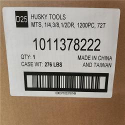 Phoenix NEW Husky 1/4 in.  3/8 in. and 1/2 in. Drive Master Mechanics Tool Set (1200-Piece)