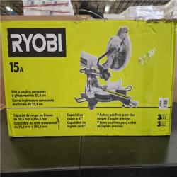 Phoenix NEW RYOBI 15 Amp 10 in. Corded Sliding Compound Miter Saw with LED Cutline Indicator