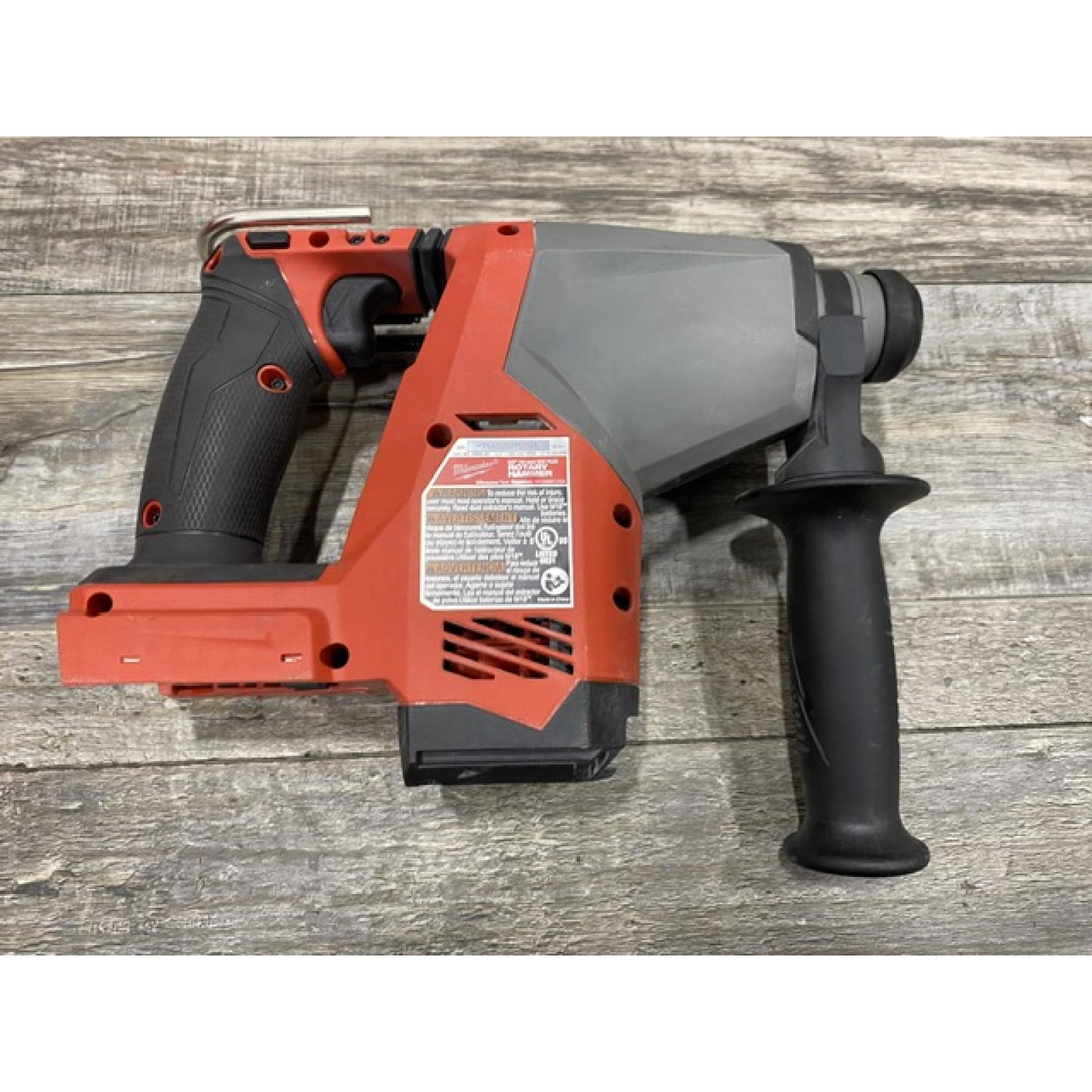 AS-IS Milwaukee FUEL 18V Lithium-Ion Brushless Cordless 5/8 in. SDS-Plus Rotary Hammer (Tool-Only)