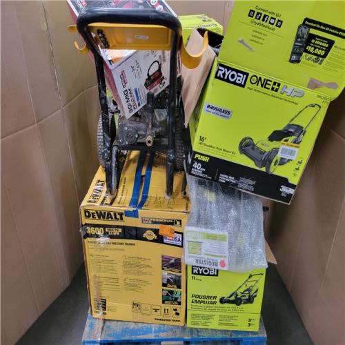 CALIFORNIA AS-IS OUTDOOR POWER EQUIPMENT