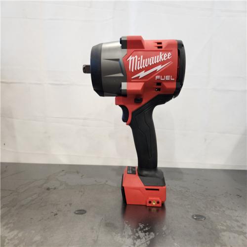 AS-IS- Milwaukee FUEL 18V Lithium-Ion Brushless Cordless 1/2 in. Impact Wrench with Friction Ring (Tool-Only)