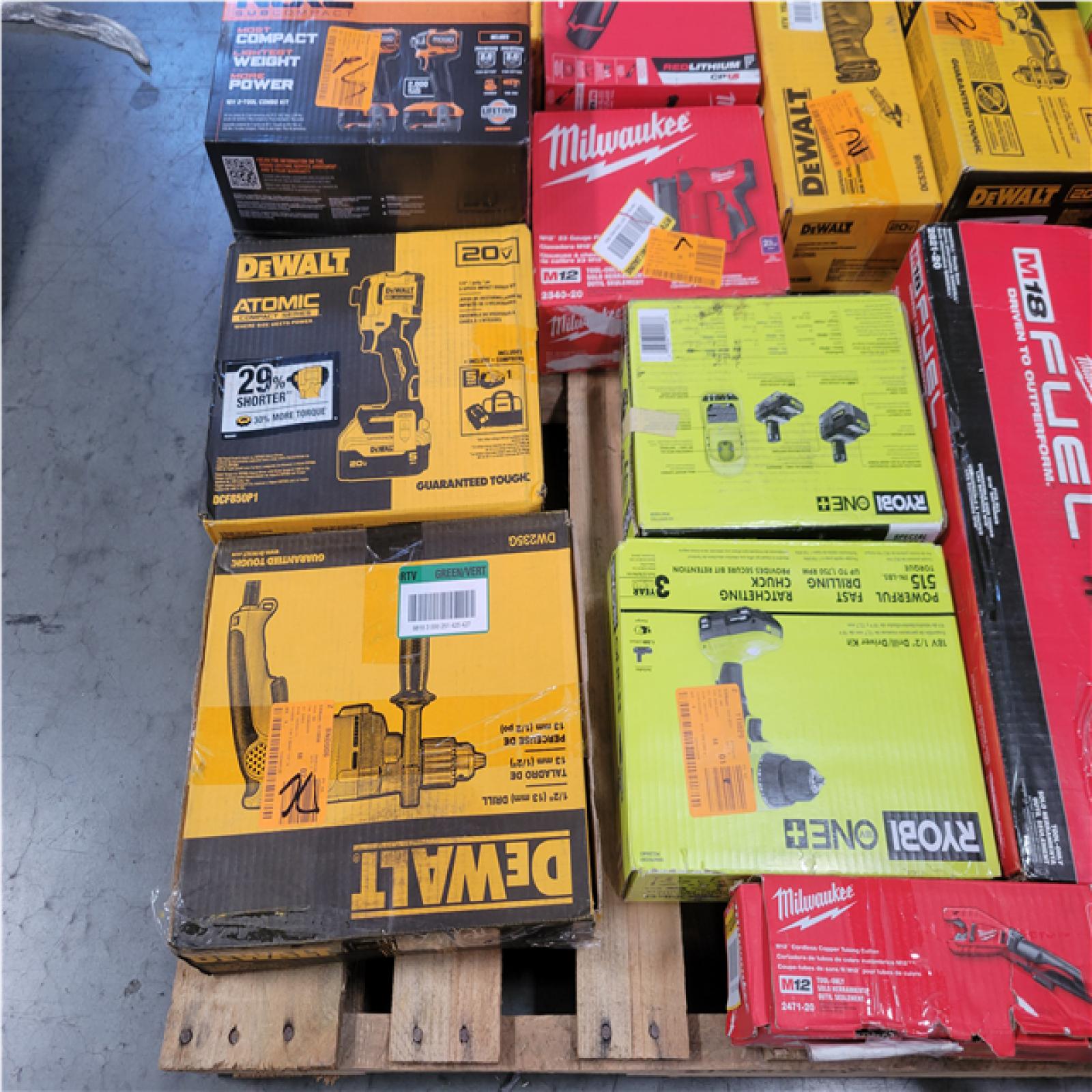 CALIFORNIA AS-IS TOOL PALLET