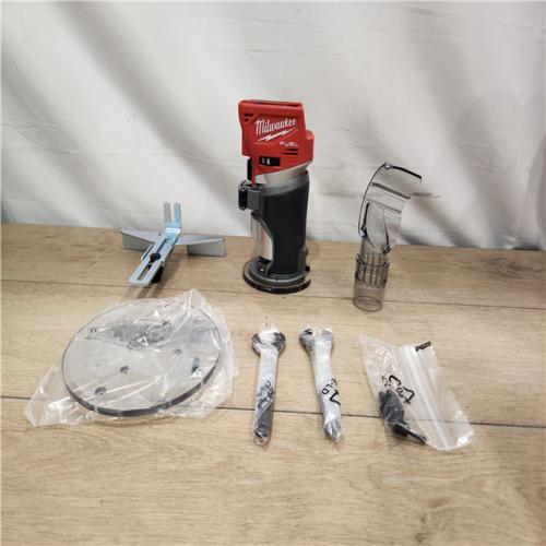 AS-IS- Milwaukee M18 FUEL 18V Cordless Li-Ion Compact Router - Bare Tool