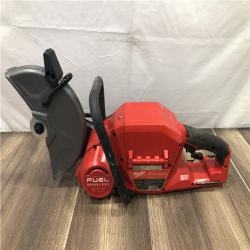 AS-IS Milwaukee FUEL ONE-KEY 18V Lithium-Ion Brushless Cordless 9 in. Cut Off Saw (Tool-Only)