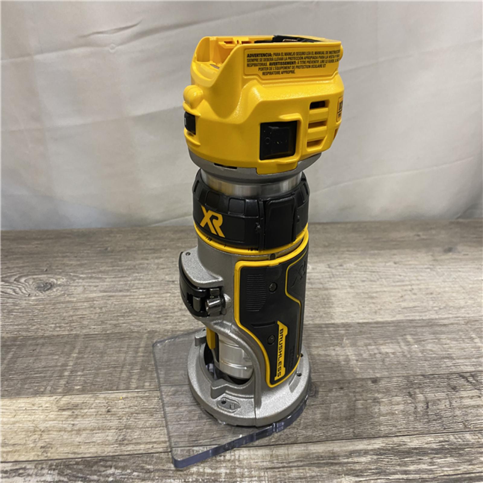 AS-IS DEWALT 20V MAX XR Cordless Brushless Fixed Base Compact Router (Tool Only)