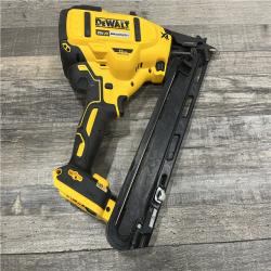 AS-IS DEWALT Cordless 20V MAX XR Angled Finish Nailer (Tool Only)