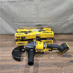 AS-IS DEWALT 60V MAX Cordless Brushless 4.5 in. to 6 in. Small Angle Grinder with Kickback Brake (Tool Only)