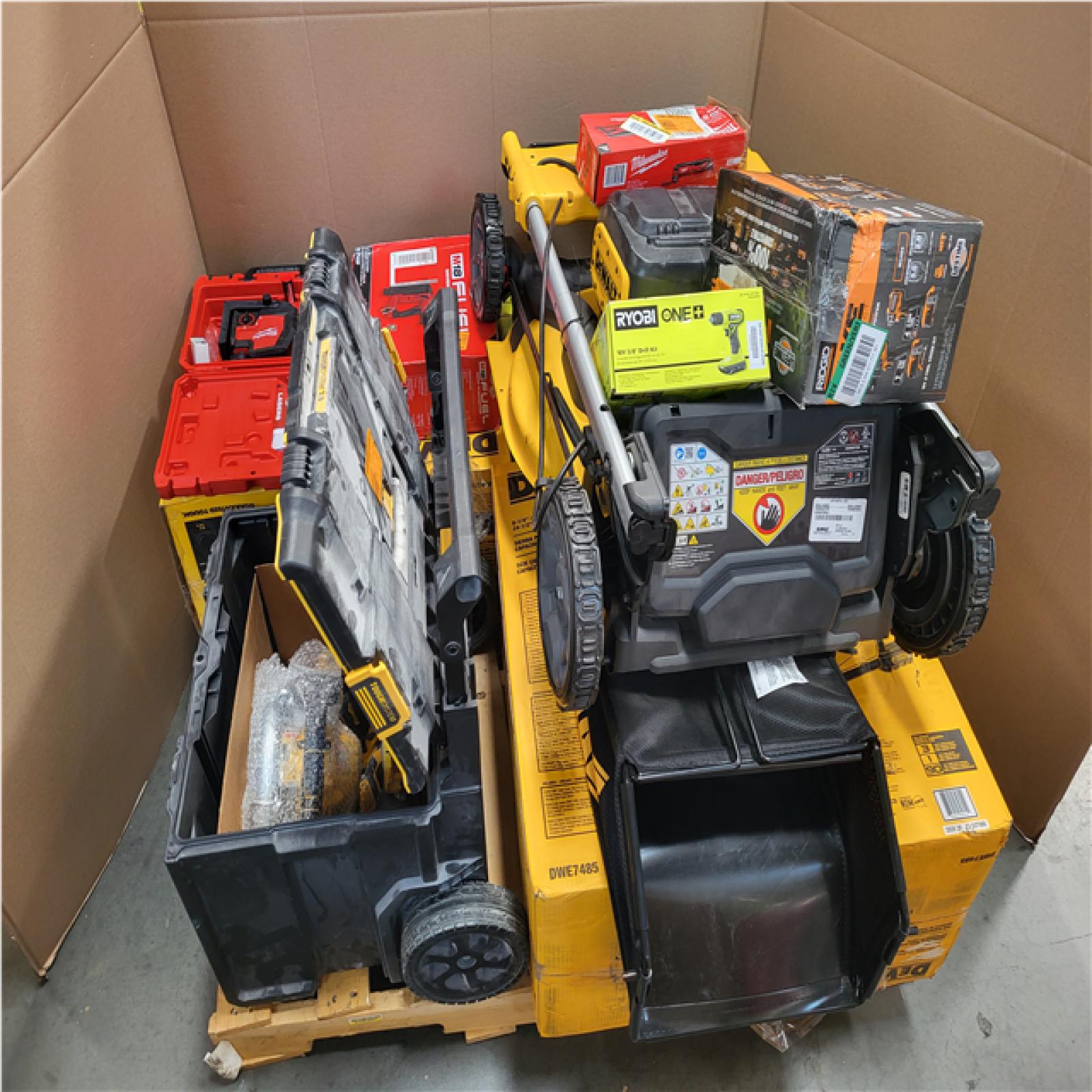 CALIFORNIA AS-IS TOOL PALLET