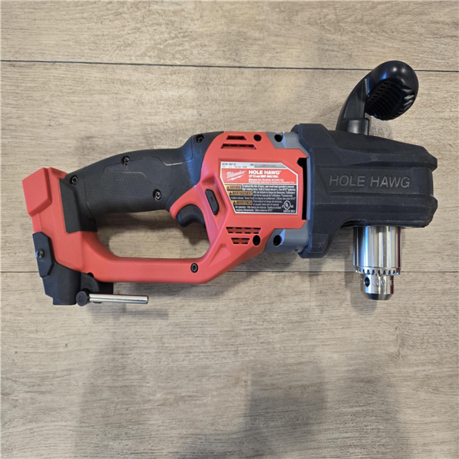 AS IS- Milwaukee FUEL GEN II 18V Lithium-Ion Brushless Cordless 1/2 in. Hole Hawg Right Angle Drill (Tool-Only)