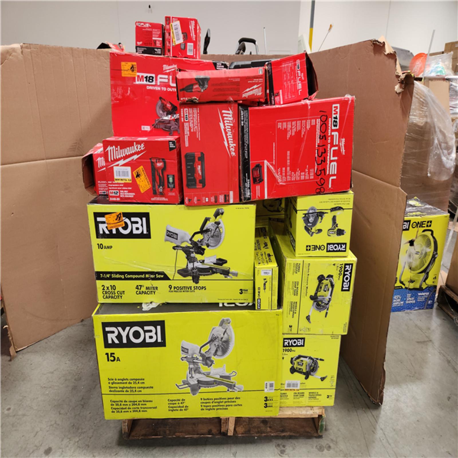 CALIFORNIA AS-IS TOOL PALLET