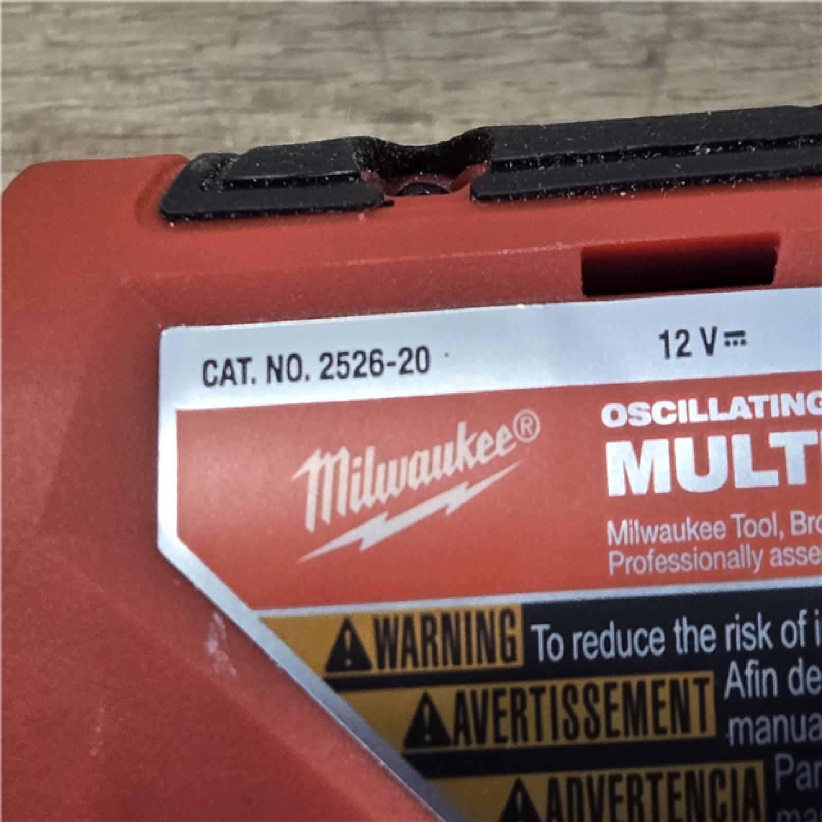 AS-IS Milwaukee FUEL 12V Cordless Oscillating Multi-Tool (Tool-Only)