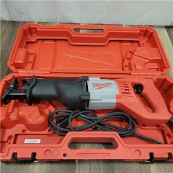 AS-IS  Milwaukee 12 Amp SAWZALL Reciprocating Saw with Case