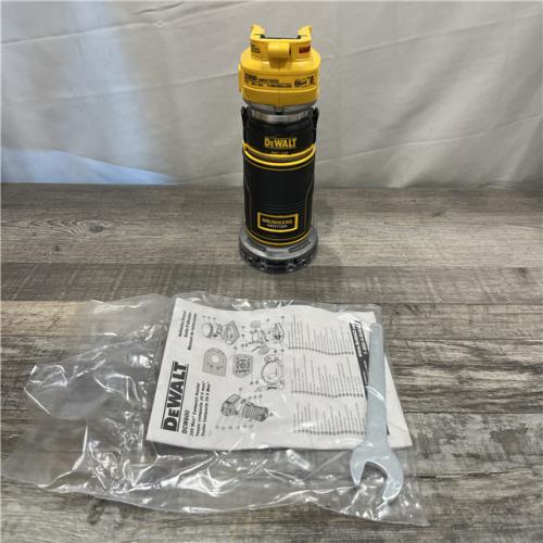 AS-IS DEWALT 20V MAX XR Cordless Brushless Fixed Base Compact Router (Tool Only)