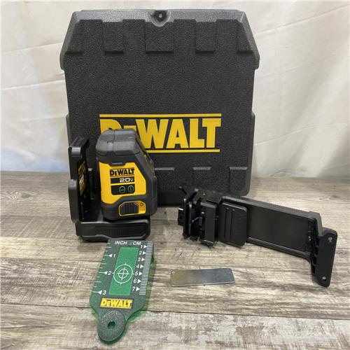 AS-IS DEWALT 20V Green Cross Line Laser Level (Tool-Only)