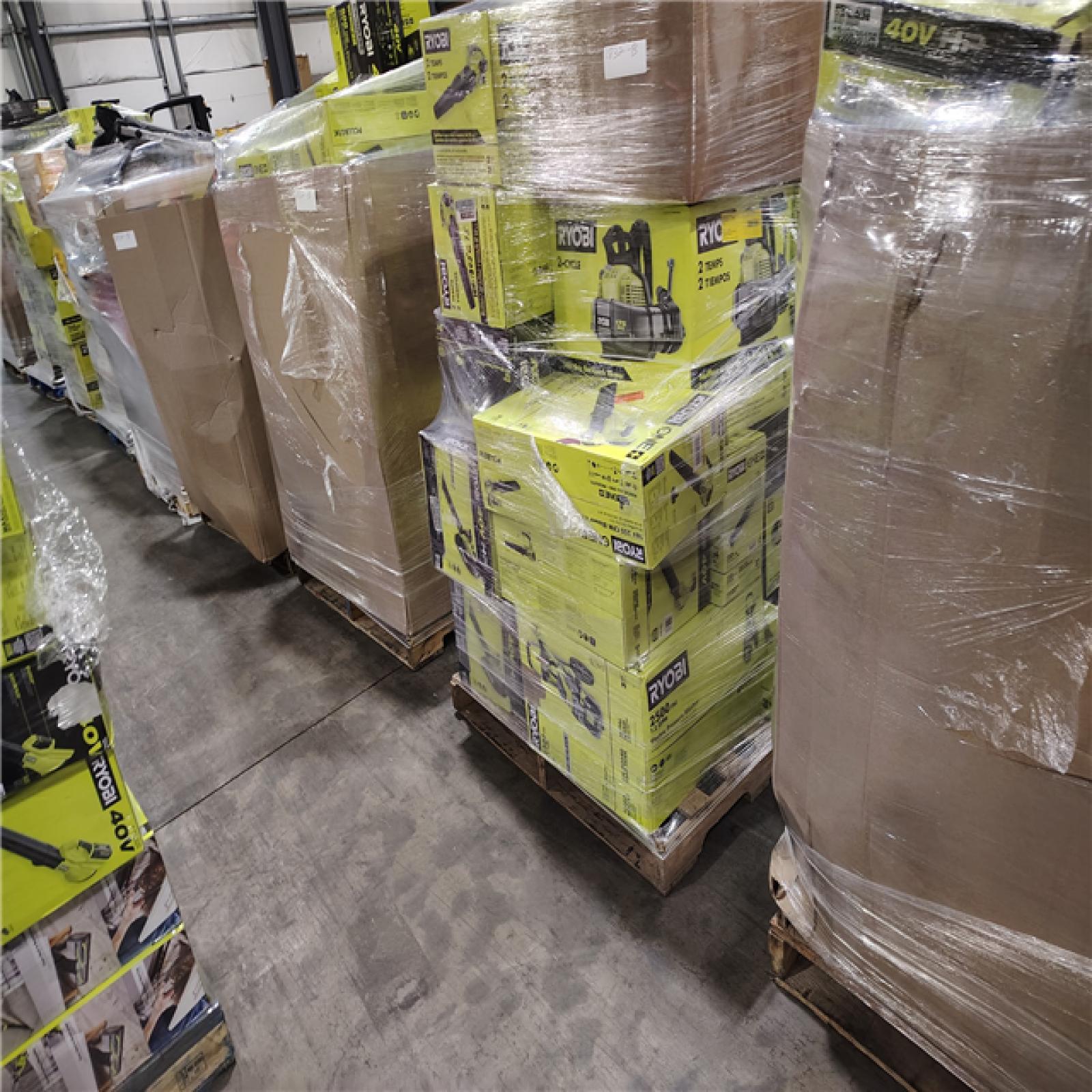 Pittston Location As-Is Power Tools Partial Truckload (15 Pallets) 1832-B