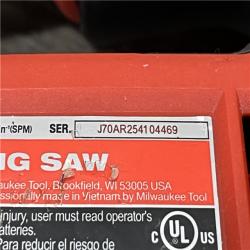 AS-IS Milwaukee FUEL 18V Lithium-Ion Brushless Cordless Jig Saw (Tool-Only)