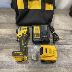 AS-IS DEWALT ATOMIC 20V MAX Lithium-Ion Cordless 1/4 in. Brushless Impact Driver Kit