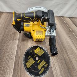 AS-IS DEWALT 20V MAX Cordless Brushless 6-1/2 in. Sidewinder Style Circular Saw (Tool Only)