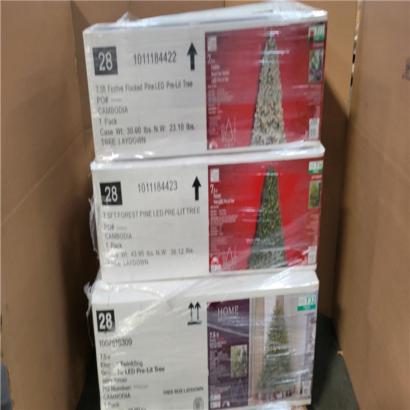 California AS-IS Holiday Pallet