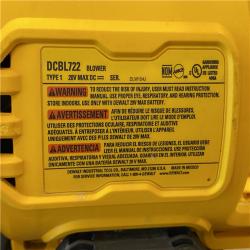 AS-IS DEWALT 20V MAX* XR Brushless Cordless Handheld Blower Kit