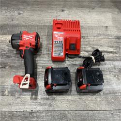 AS-IS Milwaukee FUEL 18V Lithium-Ion Brushless Cordless 1/2 in. Mid-Torque Impact Wrench with Friction Ring Kit