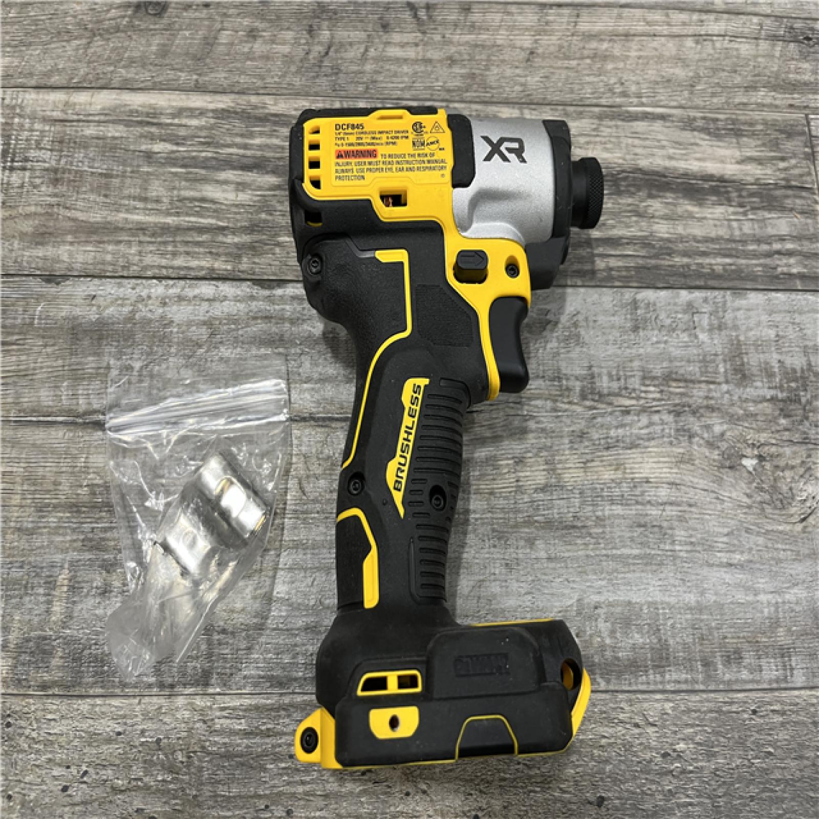 AS-IS DEWALT 20-Volt Maximum XR Cordless Brushless 1/4 in. 3-Speed Impact Driver (Tool-Only)