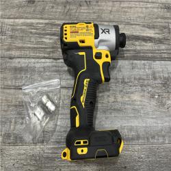 AS-IS DEWALT 20-Volt Maximum XR Cordless Brushless 1/4 in. 3-Speed Impact Driver (Tool-Only)