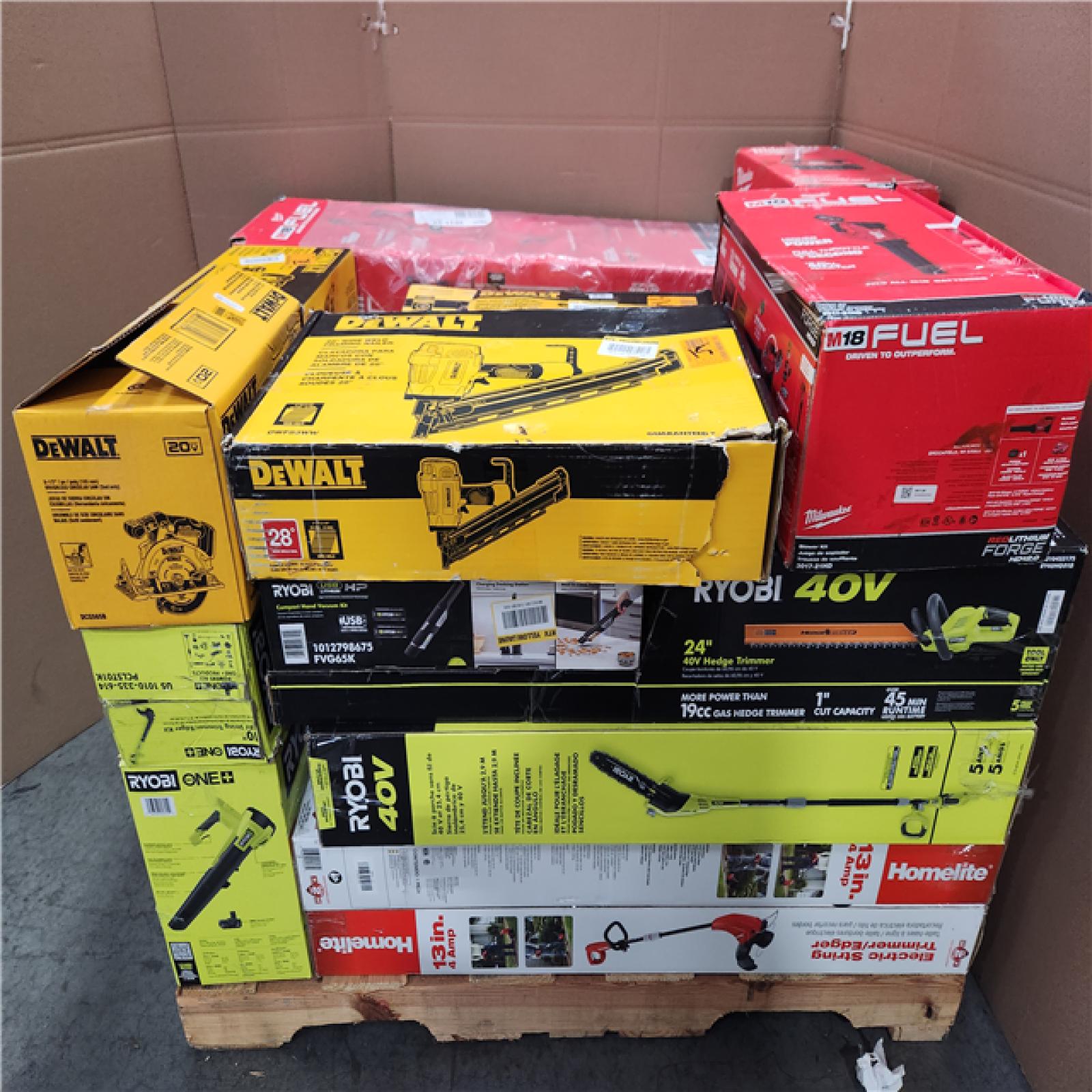 CALIFORNIA AS-IS TOOL PALLET