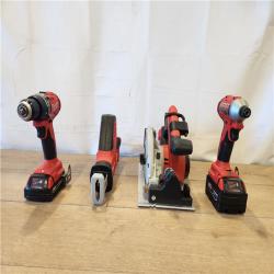 AS-IS- Milwaukee M18 4-Tool Combo Kit