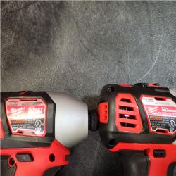 Phoenix NEW Milwaukee M18 18V Lithium-Ion Cordless Drill Driver/Impact Driver Combo Kit (2-Tool) W/ Two 1.5Ah Batteries  Charger Tool Bag
