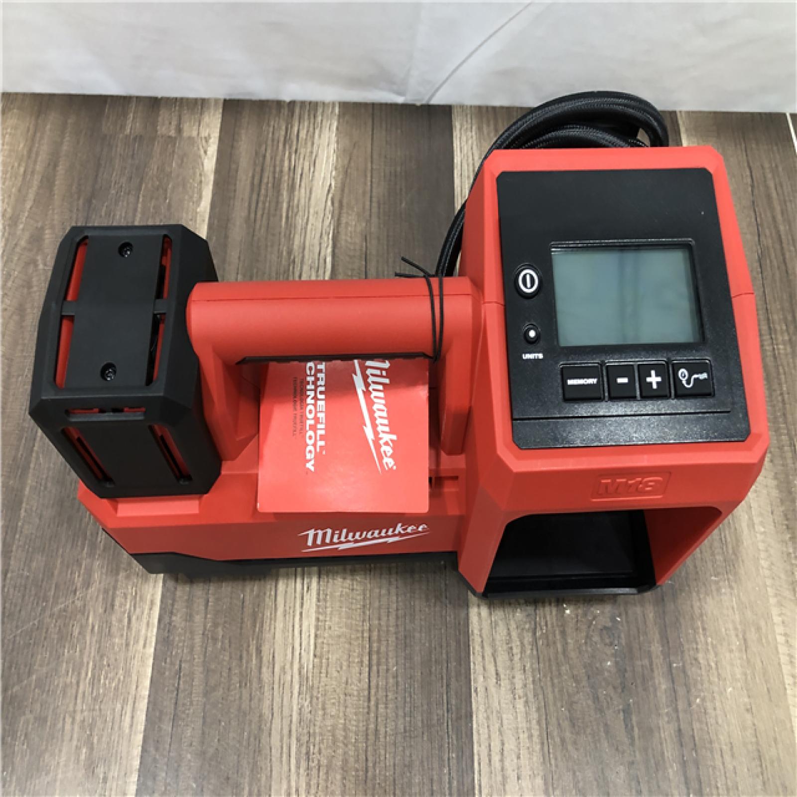 AS-IS Milwaukee 18-Volt Lithium-Ion Cordless Electric Portable Inflator (Tool-Only)