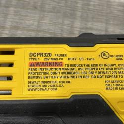 AS-IS DEWALT 20V MAX Cordless Battery Powered Pruner Kit