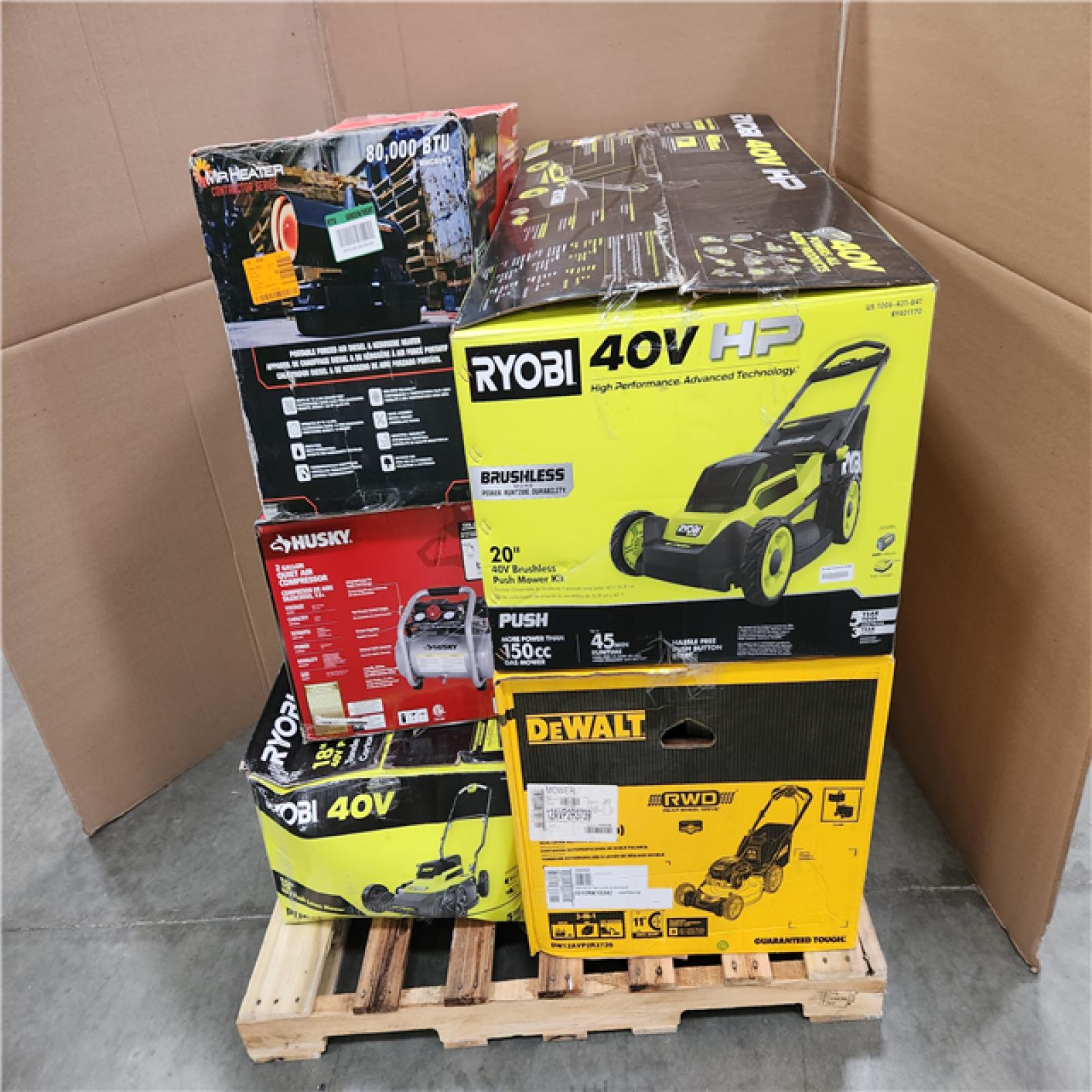 CALIFORNIA AS-IS OUTDOOR POWER EQUIPMENT