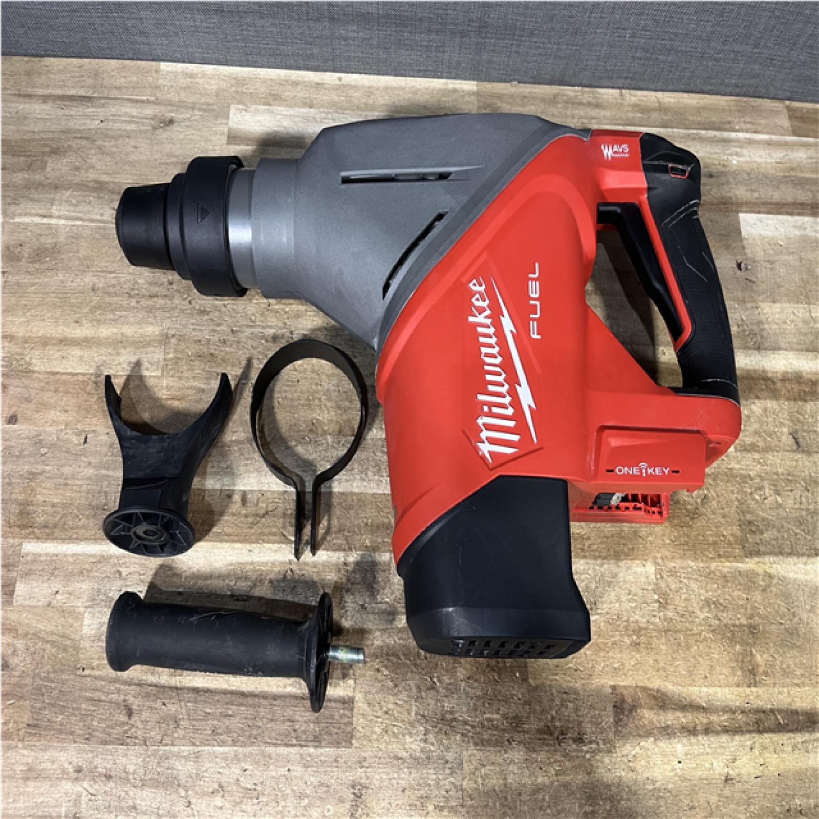 Houston Location AS-IS Milwaukee M18 FUEL 18V Lithium-Ion Brushless Cordless 1-3/4 in. SDS-Max Rotary Hammer (Tool-Only)