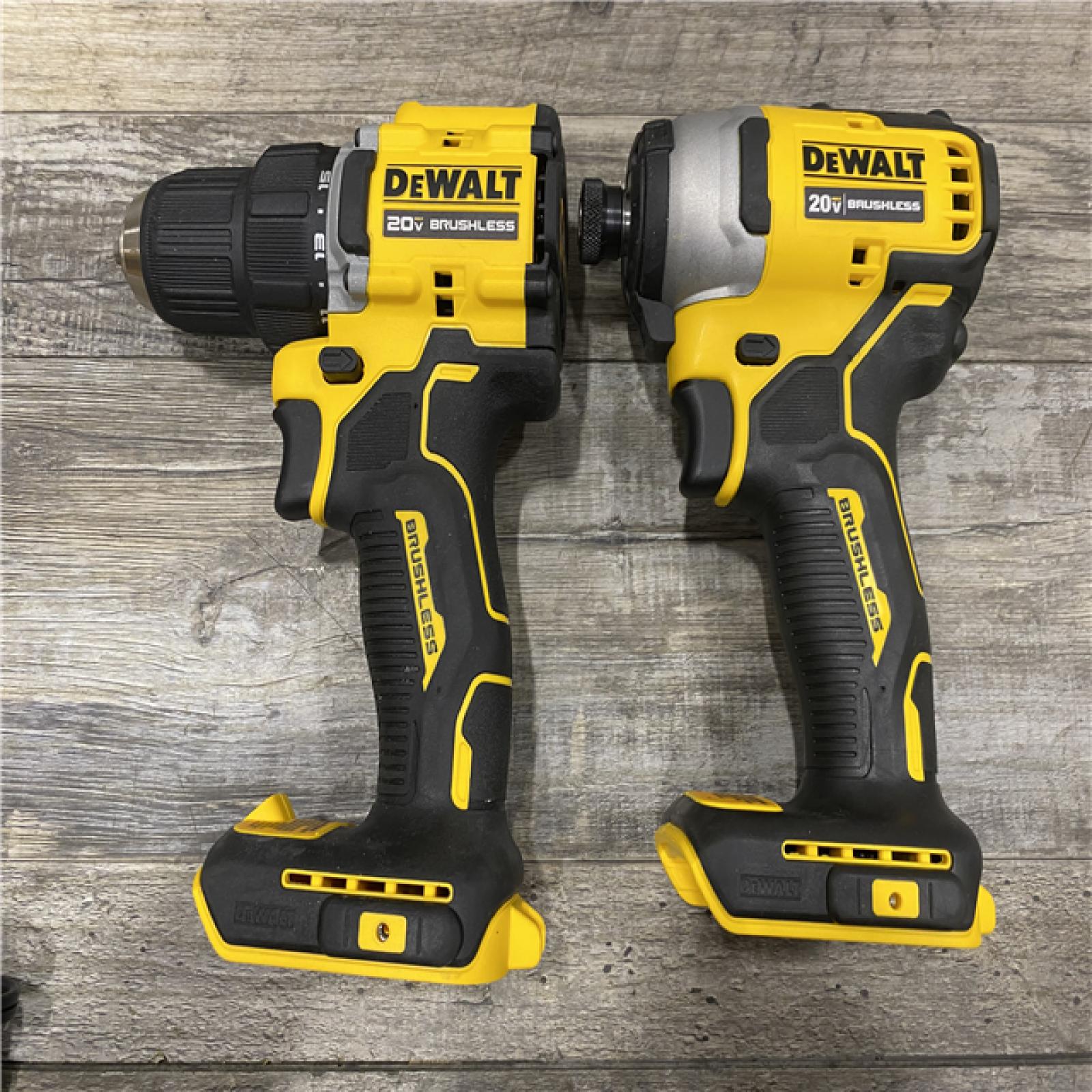 AS-IS DEWALT ATOMIC 20-Volt MAX Lithium-Ion Cordless Combo Kit