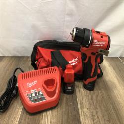 AS-IS Milwaukee 12-Volt Lithium-Ion Brushless Cordless Subcompact Brushless Drill Driver Kit