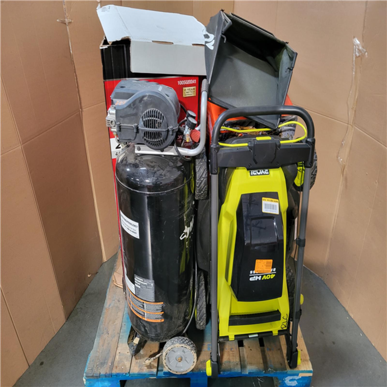 CALIFORNIA AS-IS OUTDOOR POWER EQUIPMENT