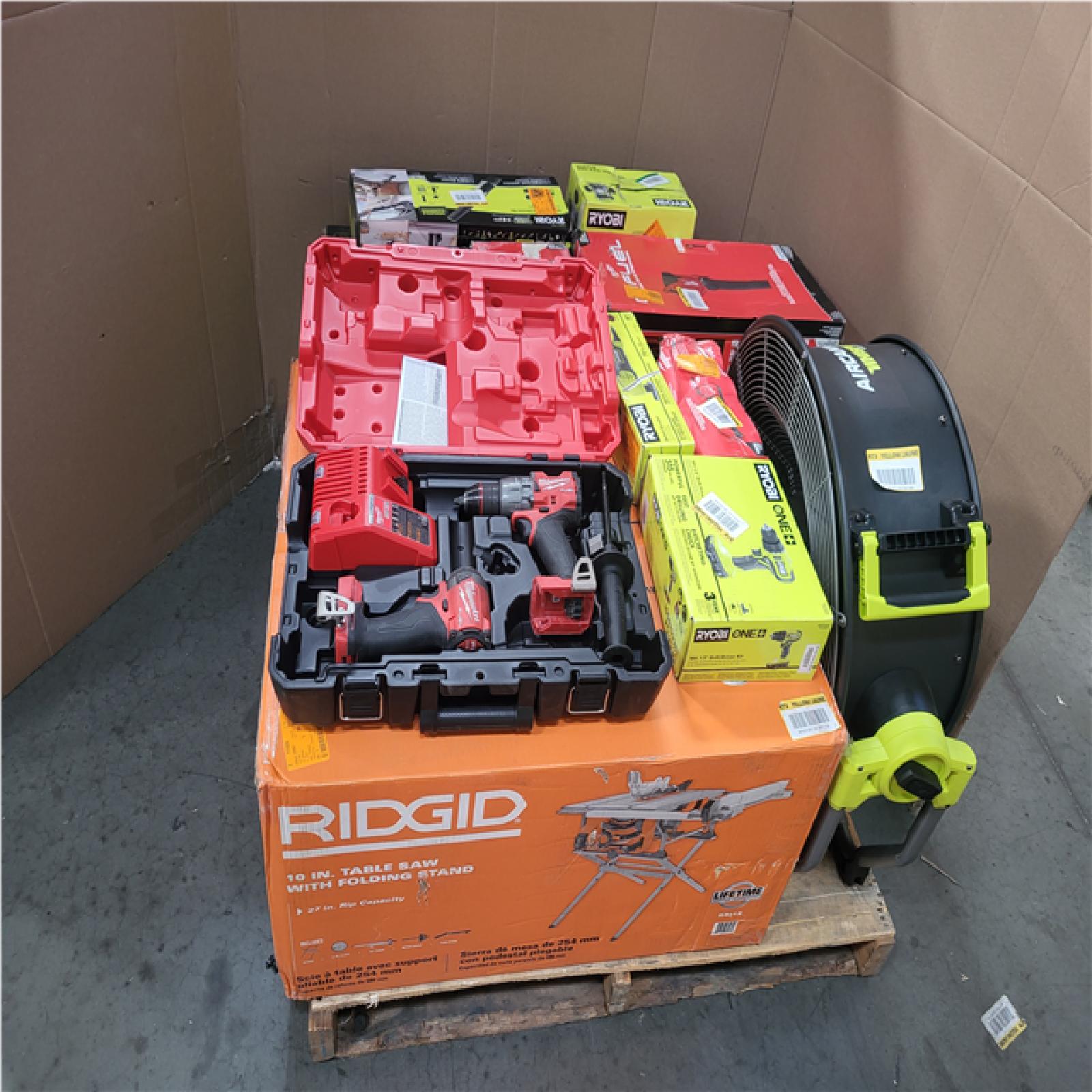 CALIFORNIA AS-IS TOOL PALLET