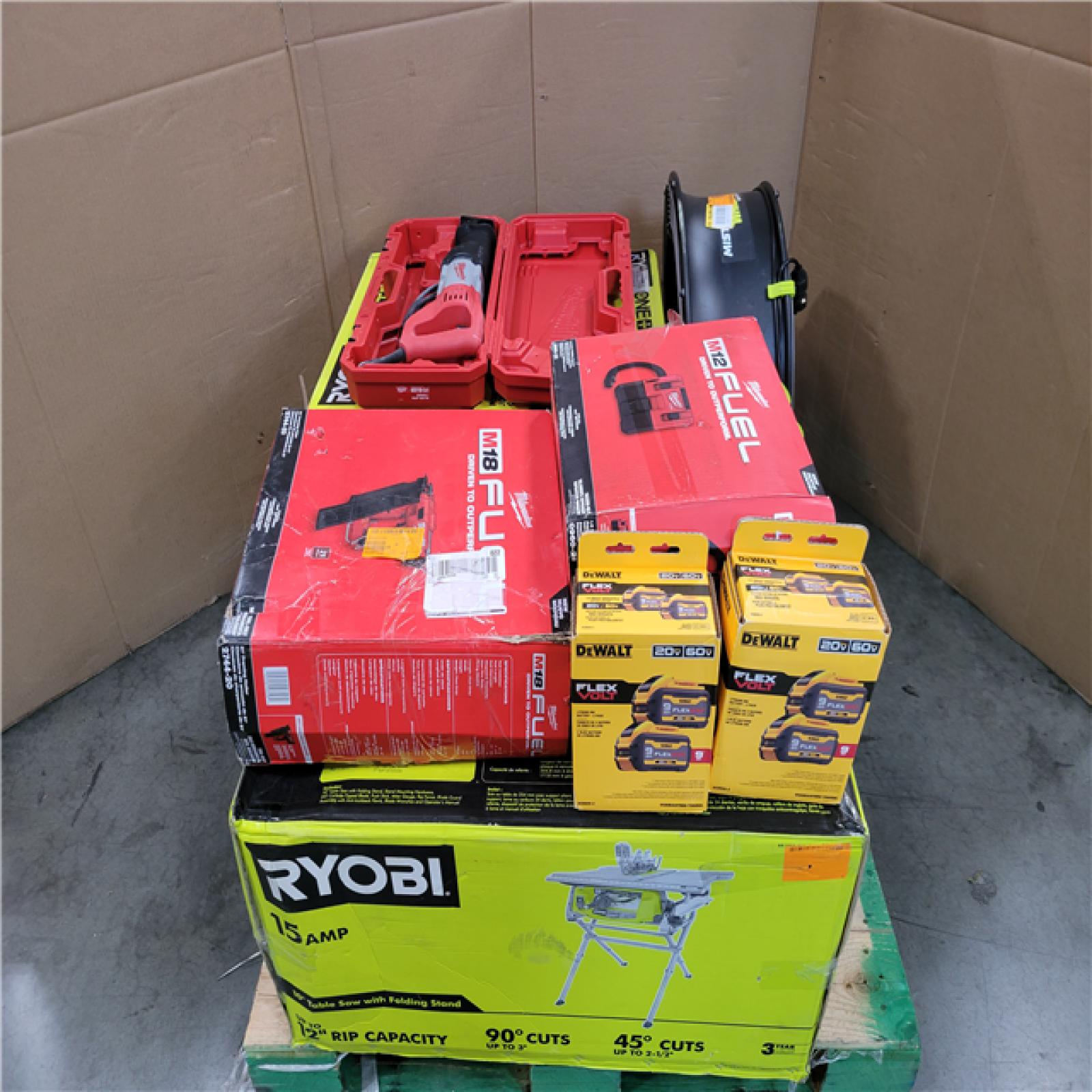 CALIFORNIA AS-IS TOOL PALLET