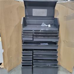 CALIFORNIA AS-IS HUSKY 51.7 IN  15-DRAWER TOOL CHEST W TOP CABINET
