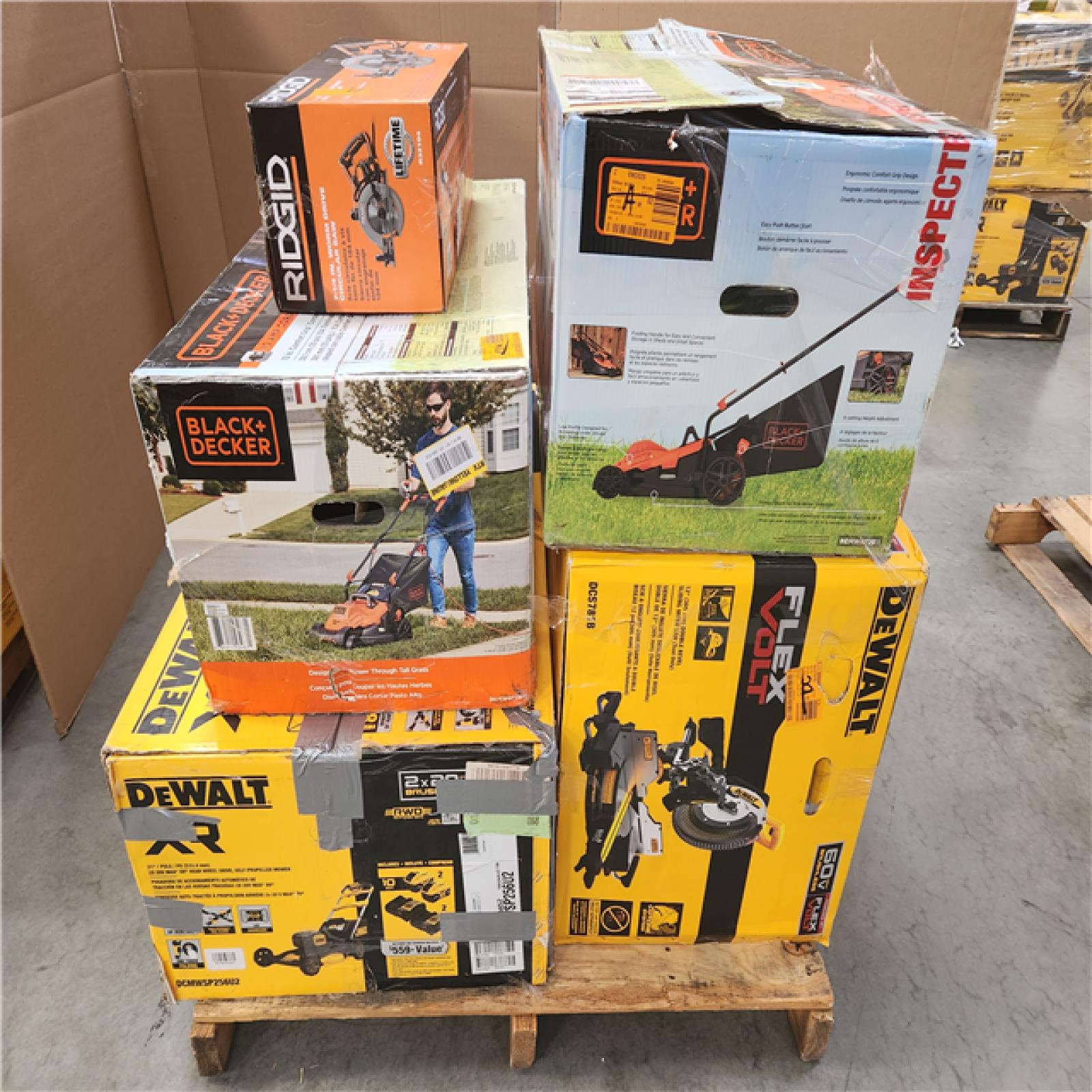 CALIFORNIA AS -IS  TOOL PALLET