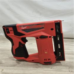 AS-IS Milwaukee12-Volt Lithium-Ion Cordless 3/8 in. Crown Stapler (Tool-Only)
