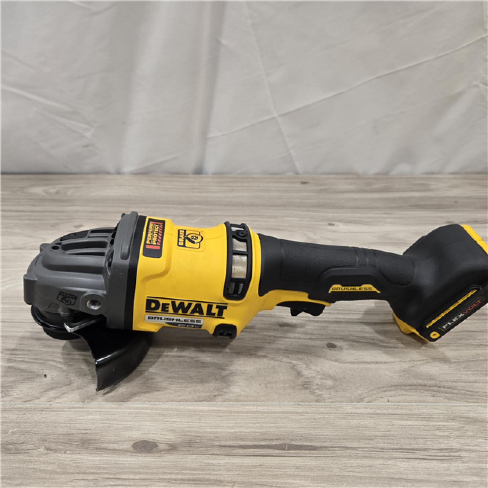 AS-IS DEWALT 60V MAX Cordless 4.5 in. to 6 in. Small Angle Grinder (Tool Only)