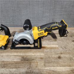 HOUSTON LOCATION - AS-IS DEWALT ATOMIC 20V MAX Cordless Brushless 4-1/2 in. Circular Saw W/ BATTERY & CHARGER