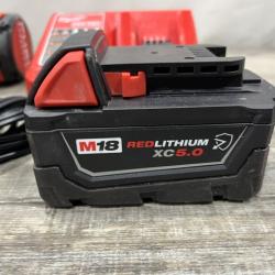 AS-IS Milwaukee FUEL 18V Lithium-Ion Brushless Cordless 1/2 in. Impact Wrench w/Friction Ring Kit