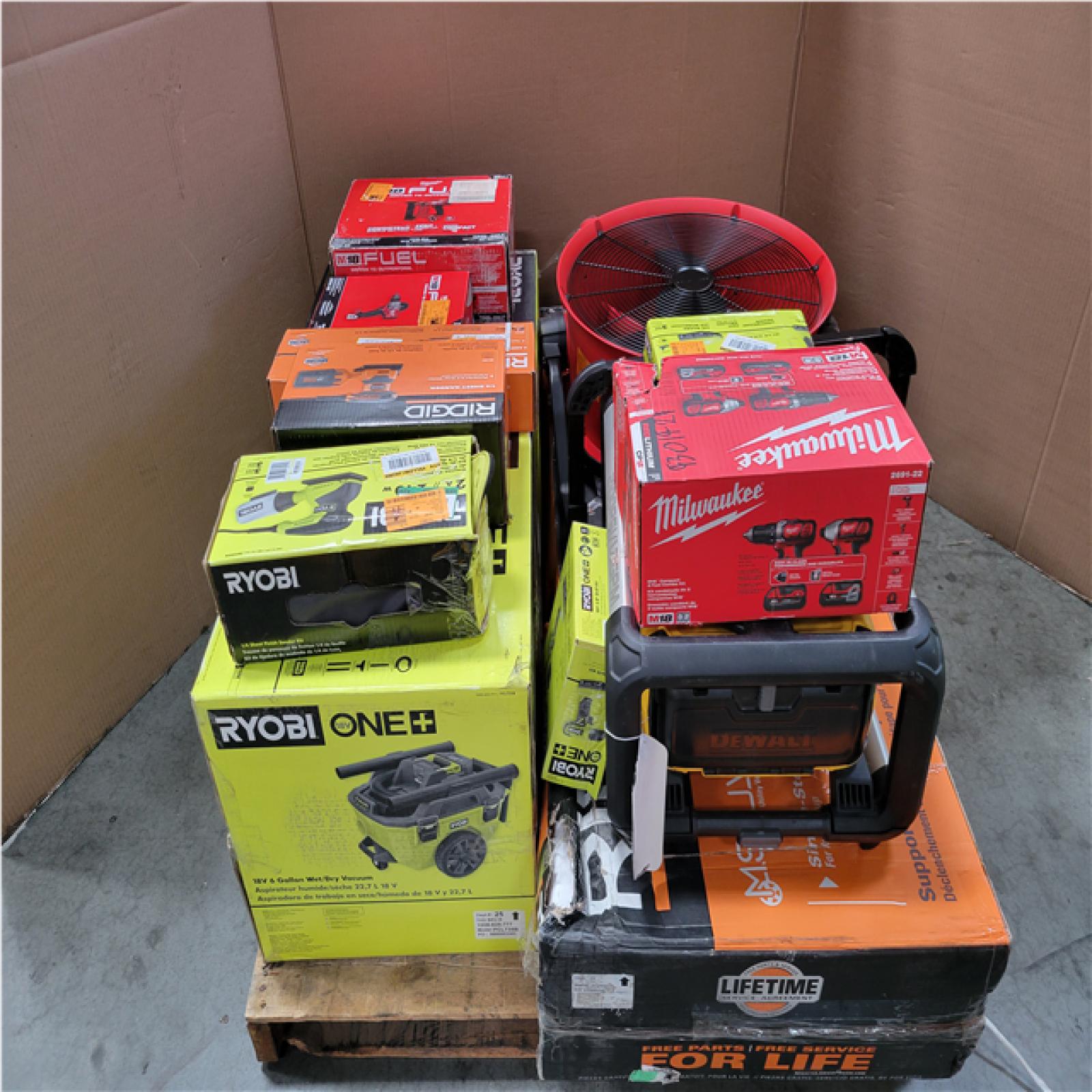 CALIFORNIA AS-IS TOOL PALLET