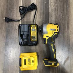 AS-IS DEWALT Atomic 20V Max Lithium-Ion Brushless Cordless Compact 1/4 in. Impact Driver Kit