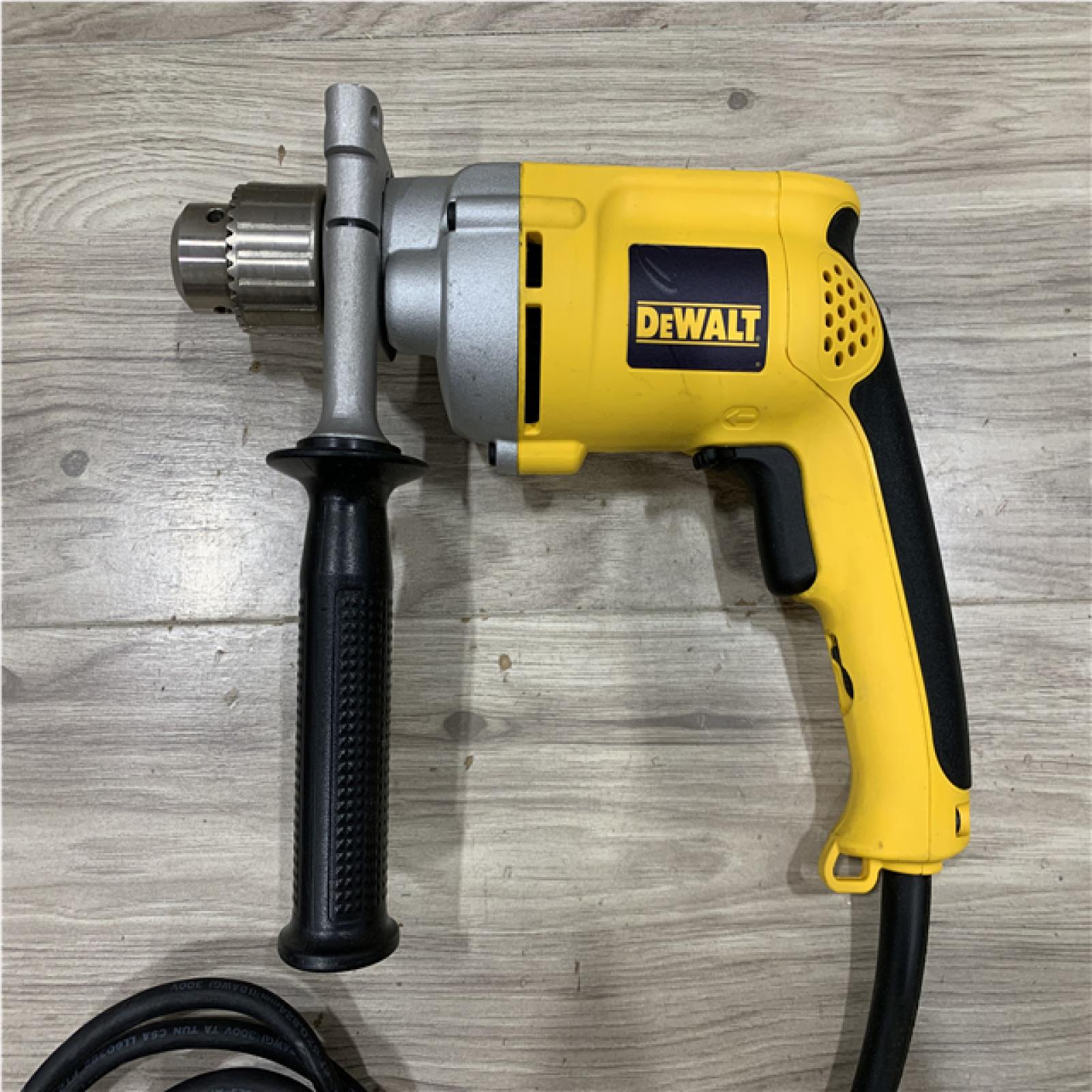 AS-IS DEWALT 7.8 Amp Corded 1/2 in. Variable Speed Reversing Drill